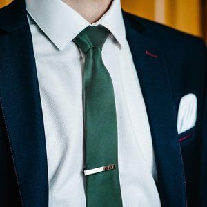 Solid Color Satin Mens Ties